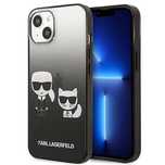 Etui Karl Lagerfeld Gradient Ikonik Karl&Choupette na iPhone 13 mini -