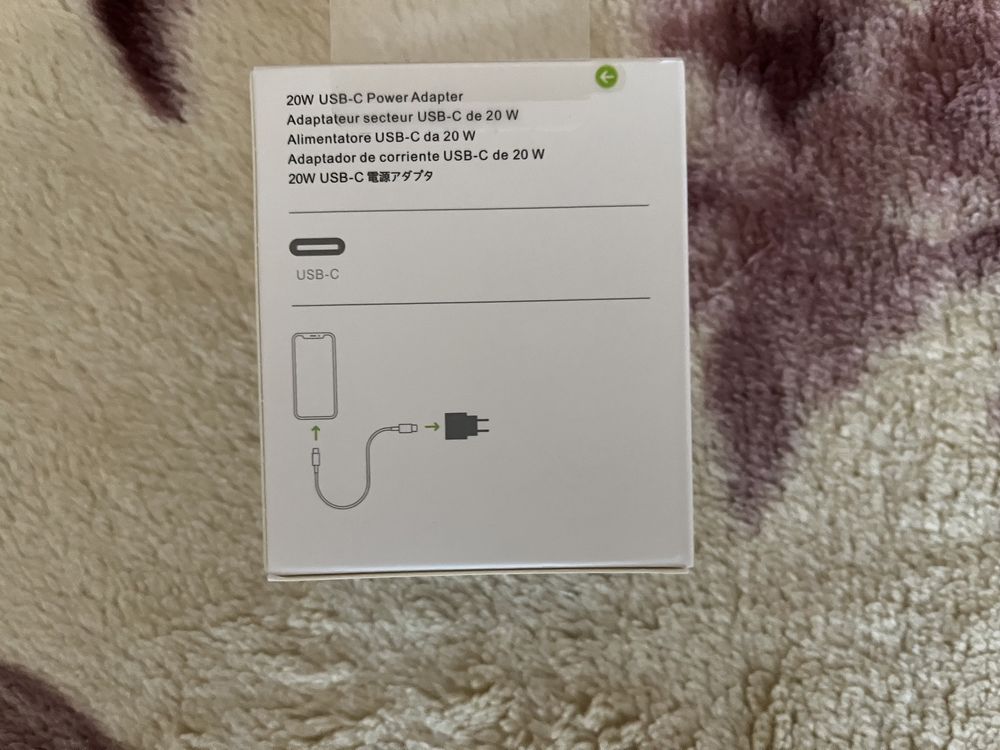 Блок живлення Айфон Apple 20W USB-C Power Adapter зарядка до iPhone