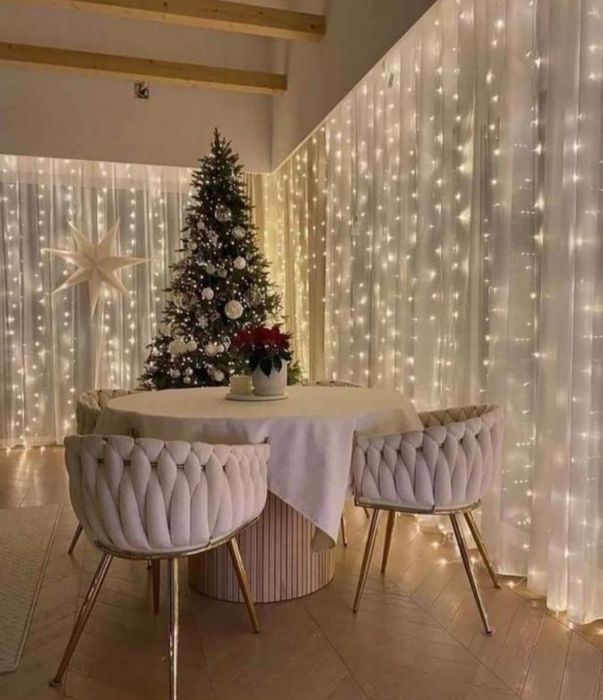 Гірлянда штора роса крапля на вікно 300 led 3*3 м з пультом