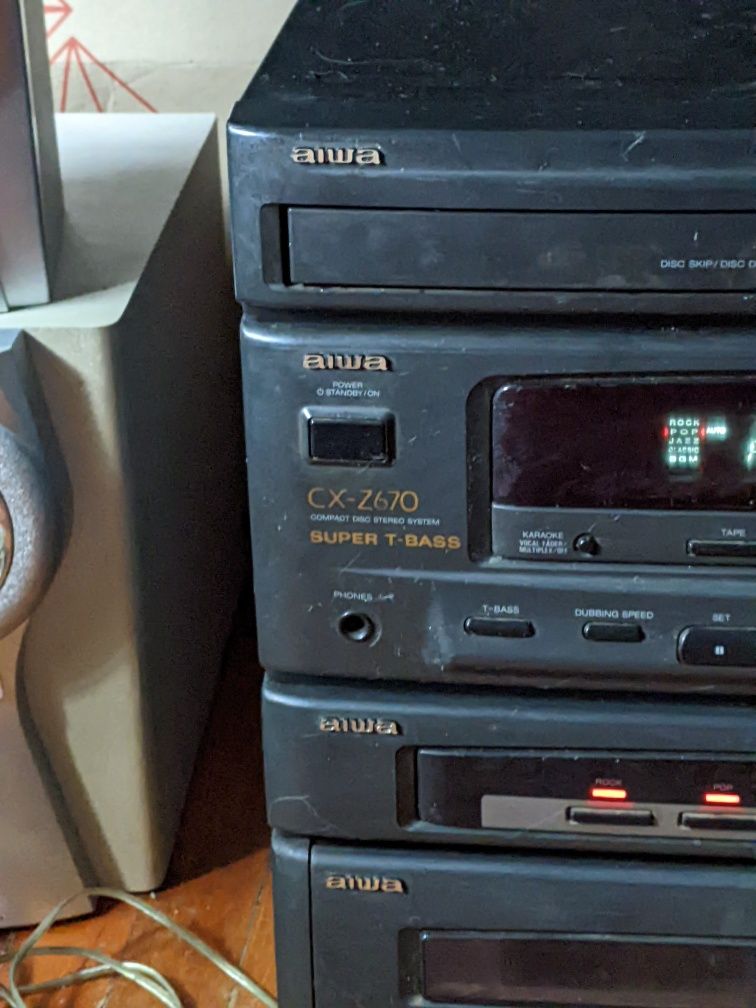 Музичний центр aiwa cx-z670