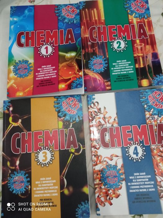 Zbiory zadań z chemii