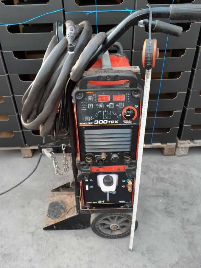 Spawarka Lincoln Invertec 300 TPX TIG MIG Zestaw Kemmpi