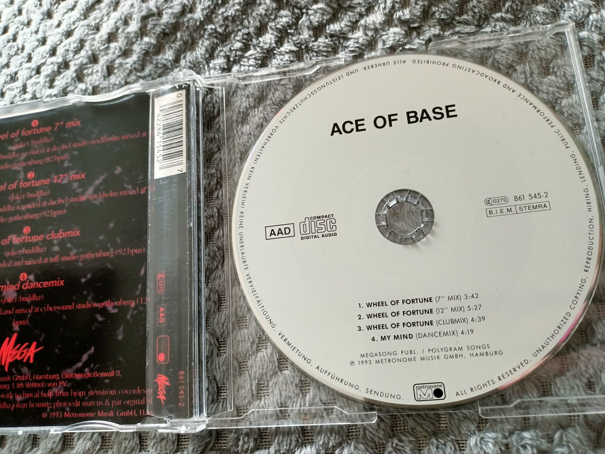 Ace Of Base - Wheel Of Fortune (CD, Maxi)(vg+)