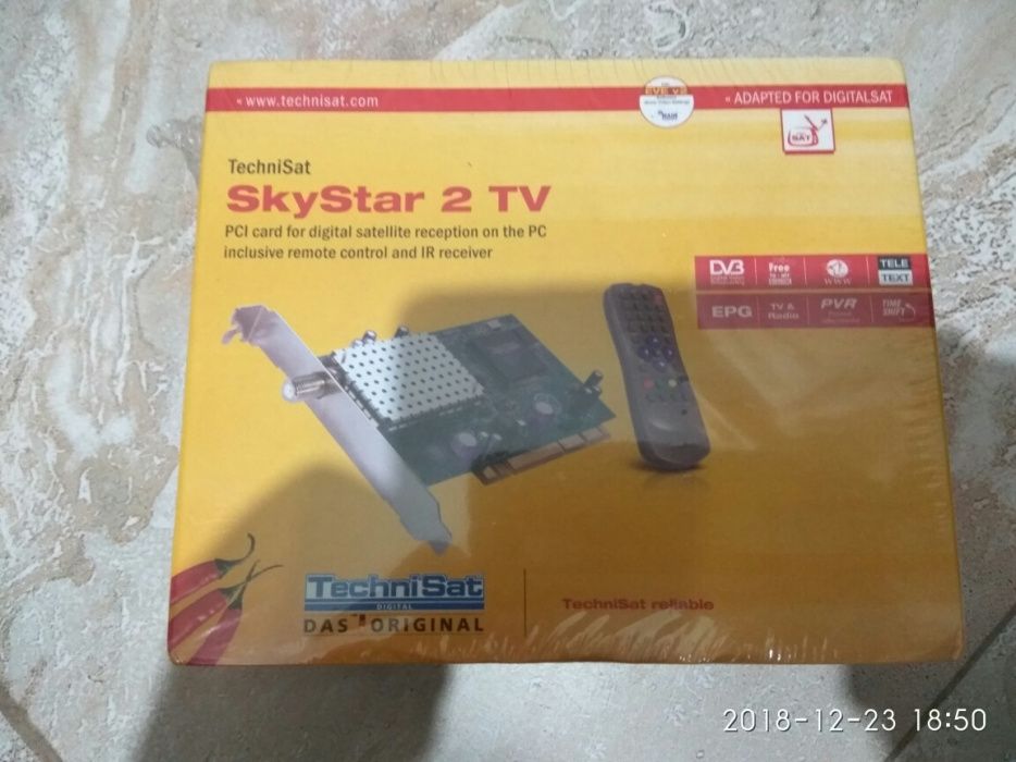 Спутниковый тюнер DVB S- SkyStar2 TechniSat PCI