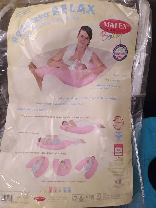 Poduszka do karmienia, rogal ciążowy, ochraniacz+ kółko do siedzenia