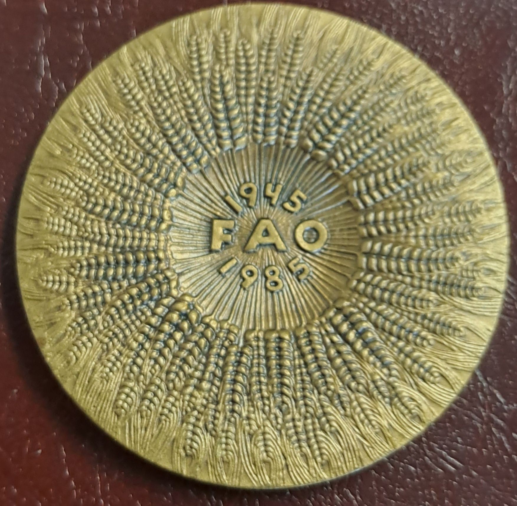 FAO Medalha de 1985