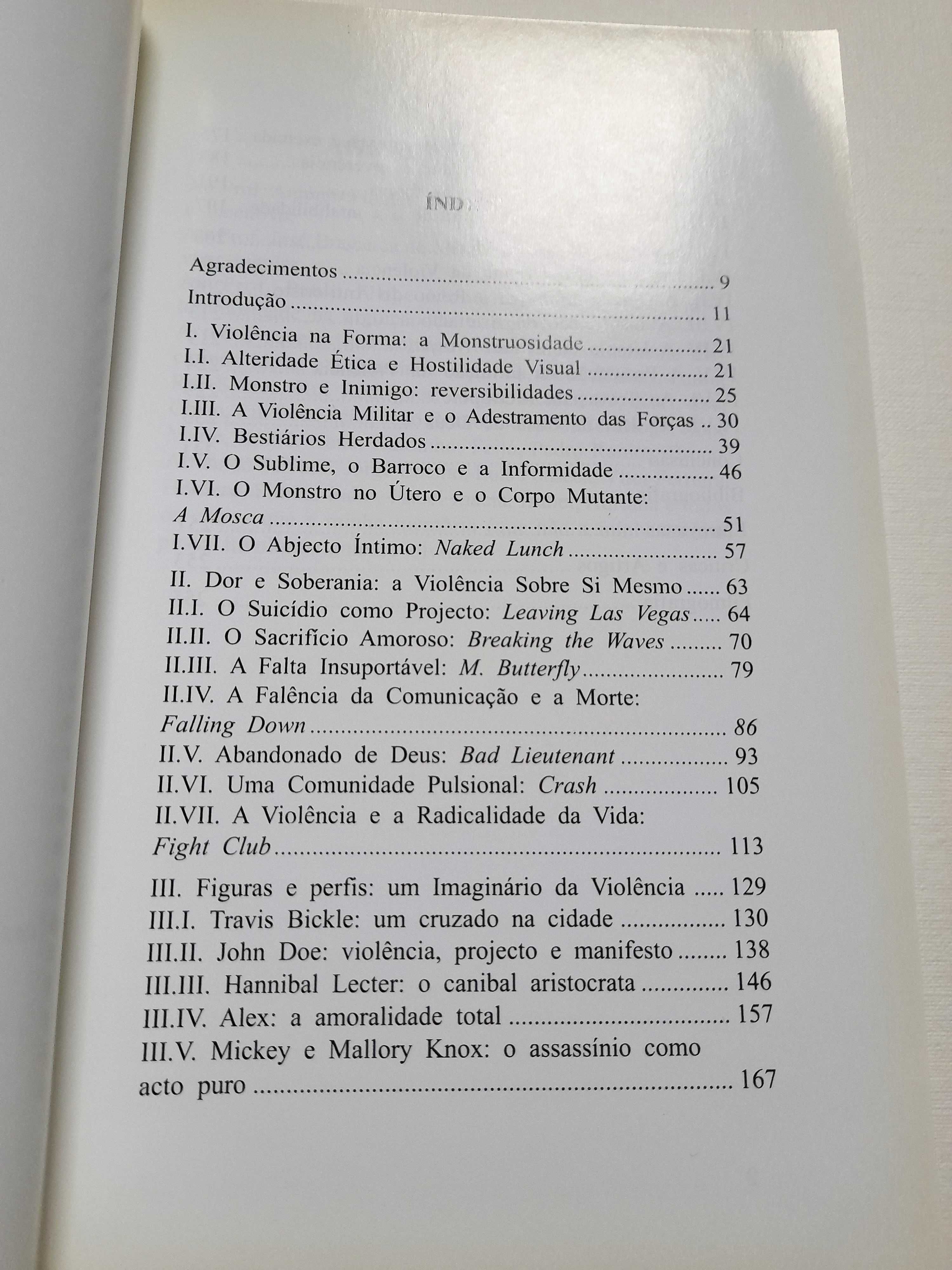 Livro Violência e cinema Monstros soberanos ícones e medos