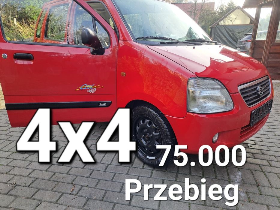 Suzuki Wagon R+ 4x4 4WD Klima pierwszy właściciel