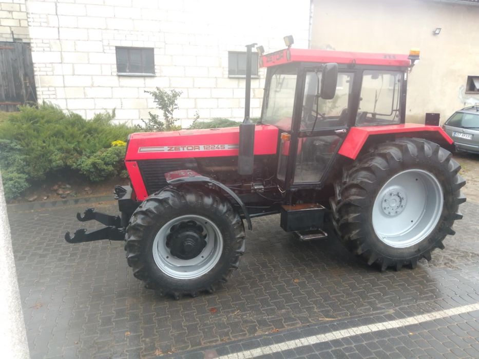 Zetor 12245 szybka skrzynia nowe opony przedni tuz