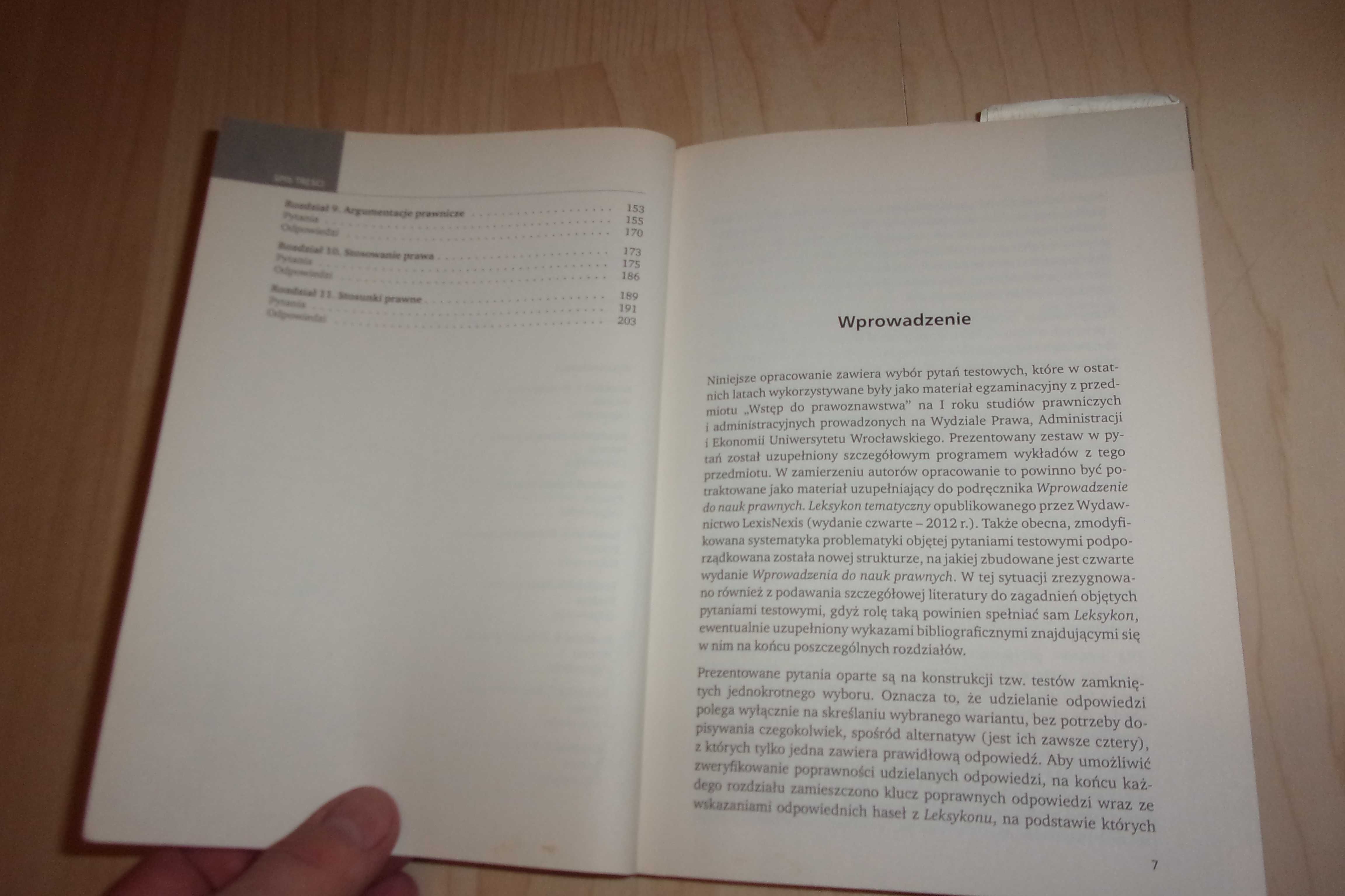 wstęp do prawoznawstwa testy egzaminacyjne