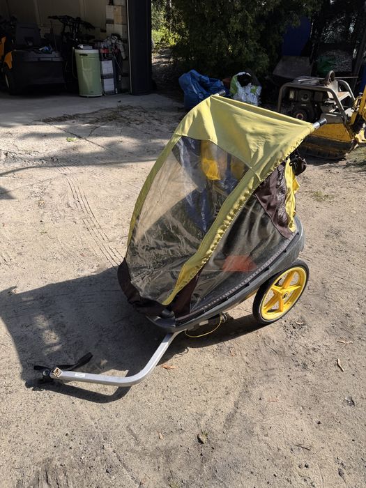 Przyczepka rowerowa dwuosobowa