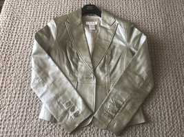 Кожаный пиджак, размер S
