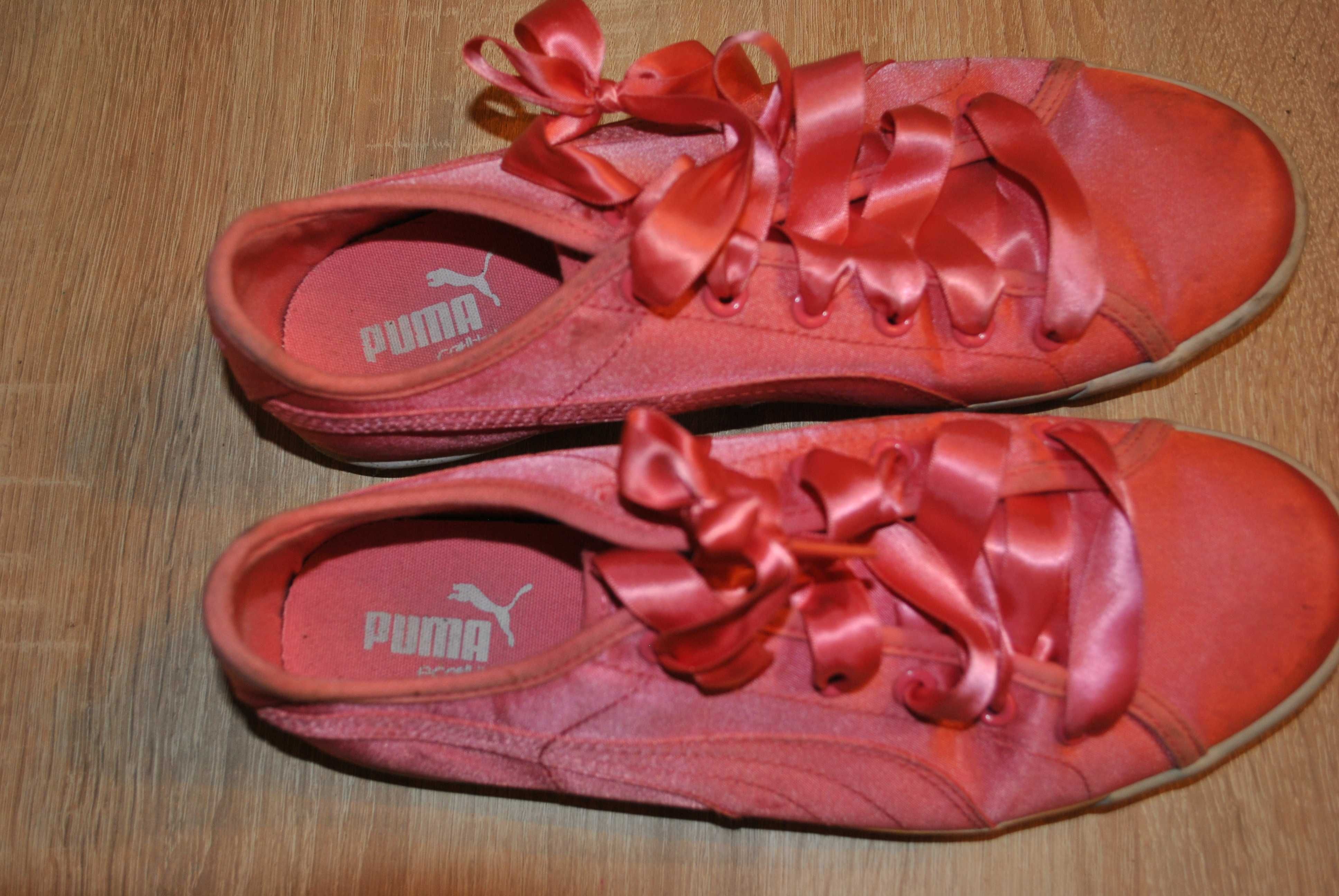 buty puma 40 1/2 dł wkladki 26cm wstążki