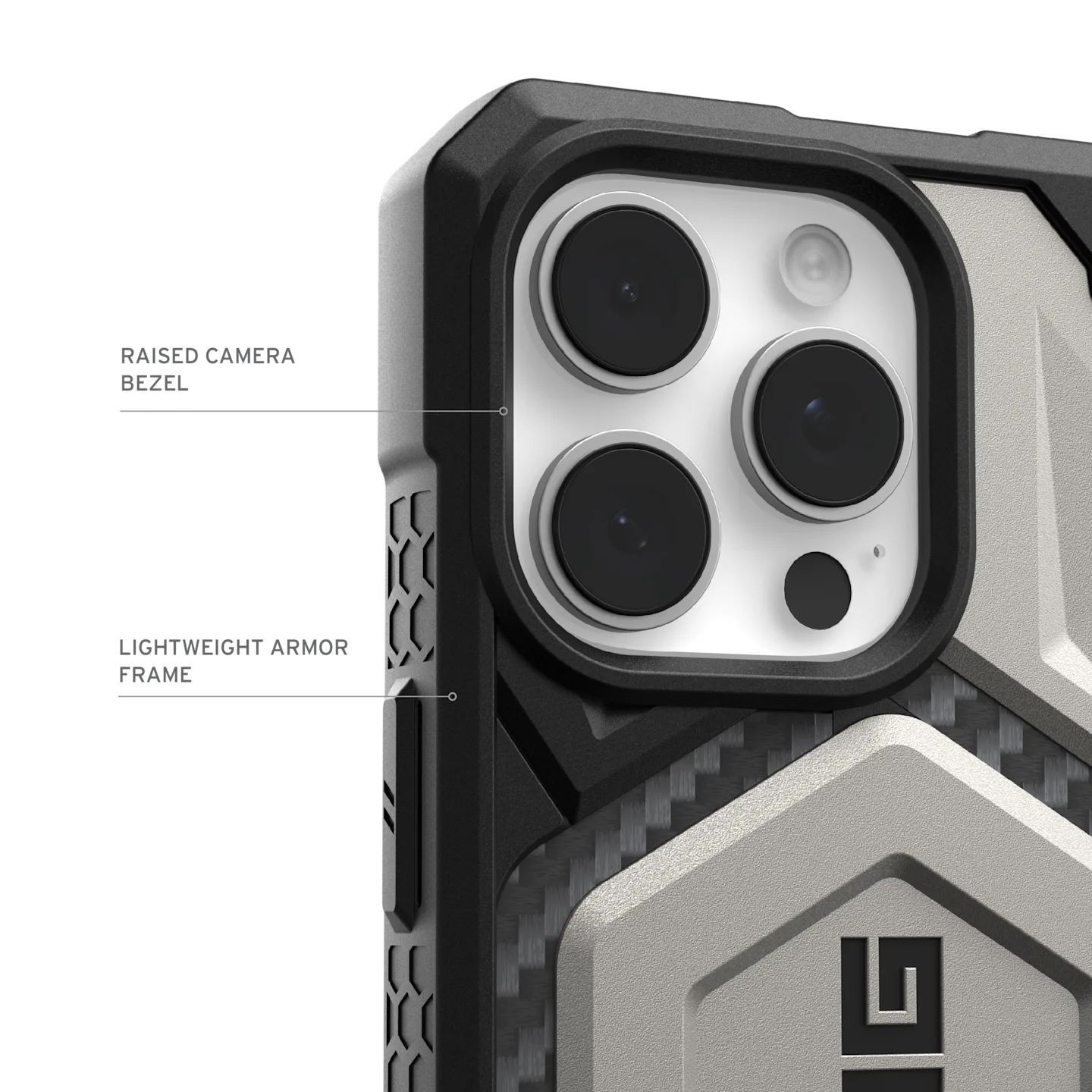 Etui Urban Armor Gear UAG do iPhone 16 Pro Magsafe Monarch Pro Silver