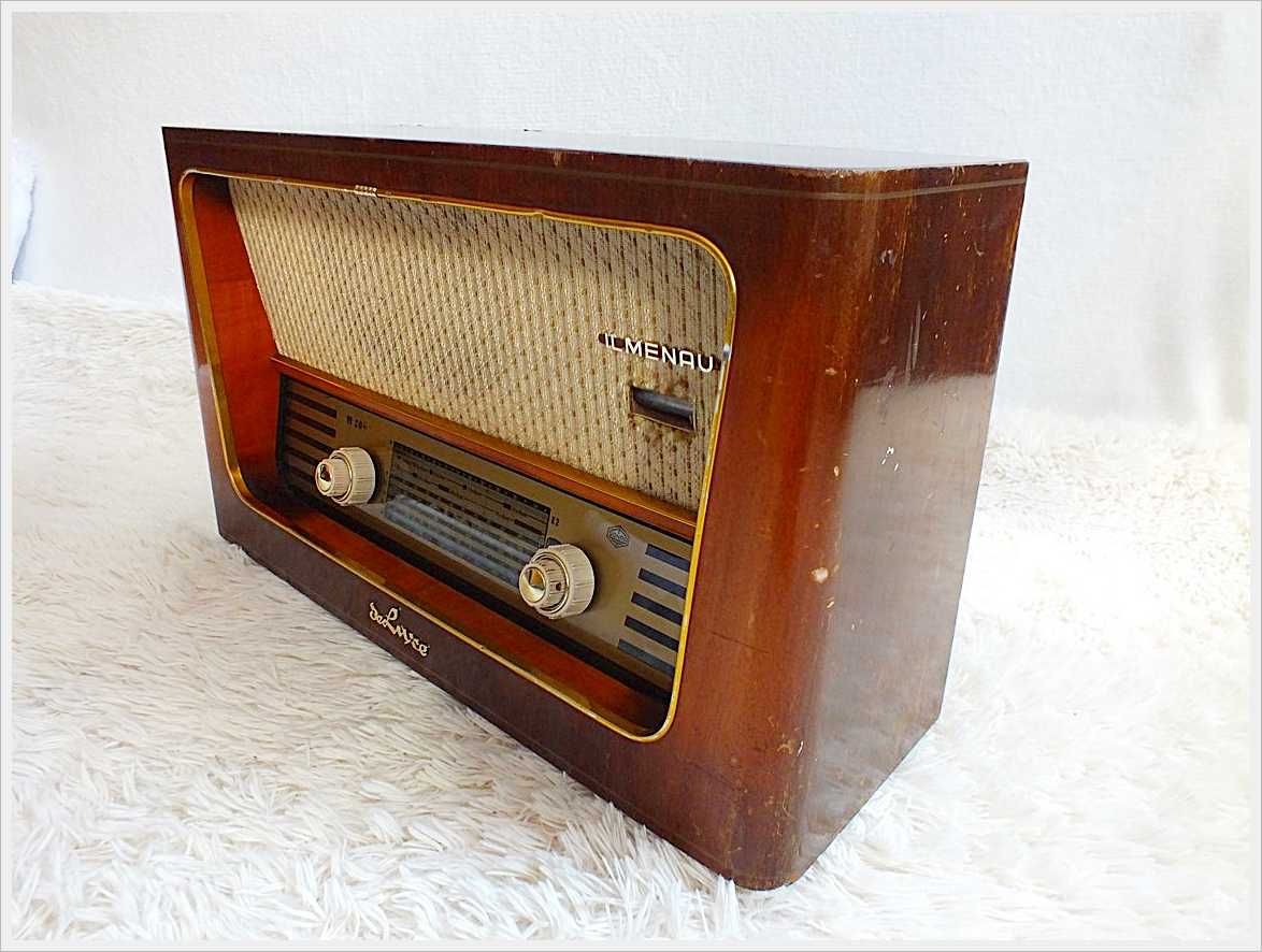 Stare lampowe Radio Sonneberg ILUMENAU 850 DeLuxe z lat 60-tych