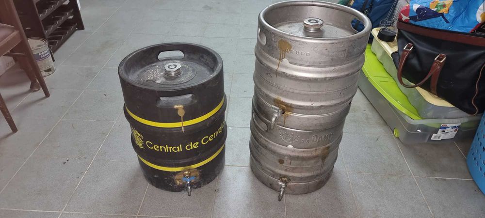 Barril inox 50 e 30