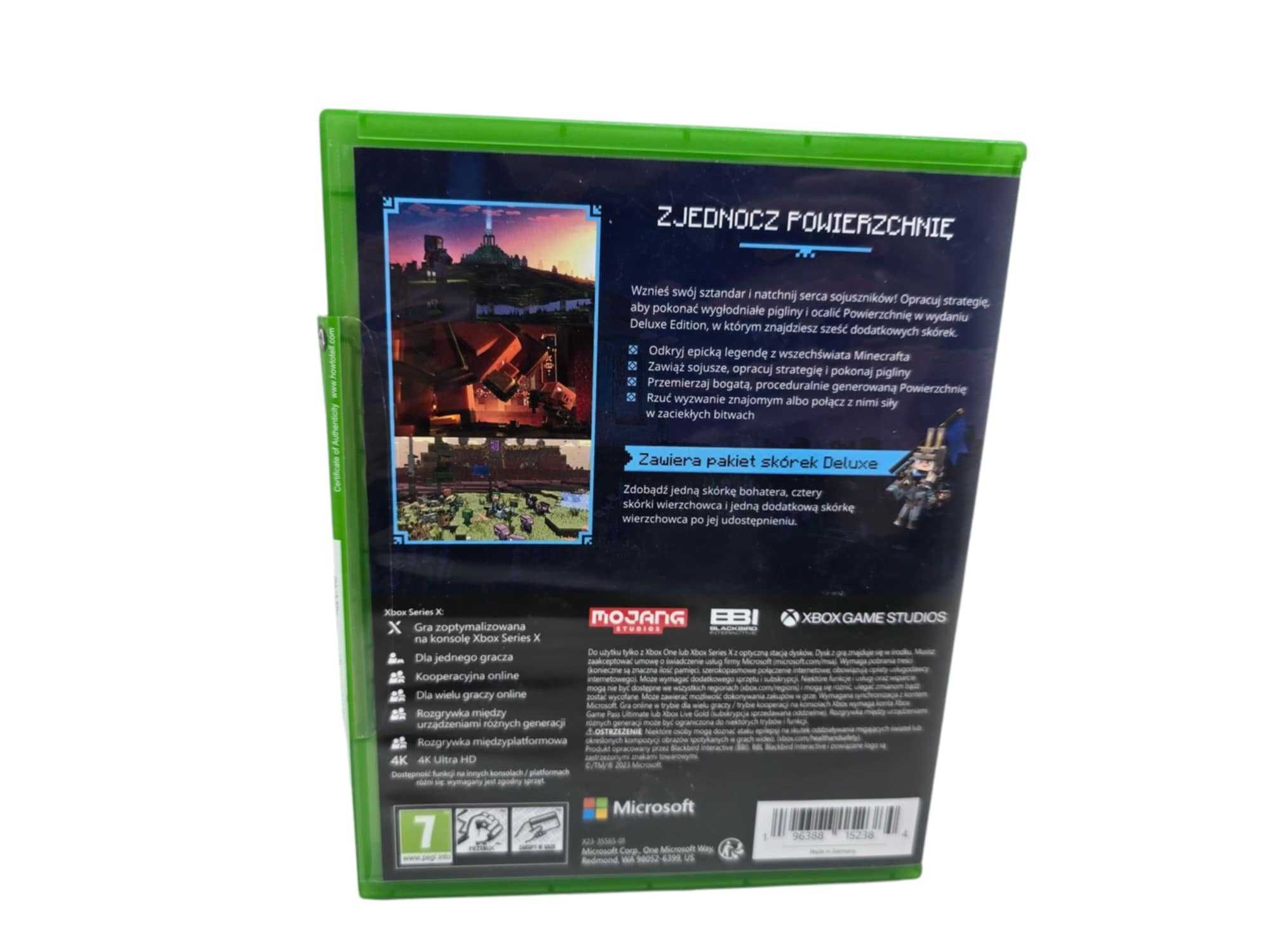 Gra Xbox Series X / Xbox One Minecraft Legends Deluxe Edition