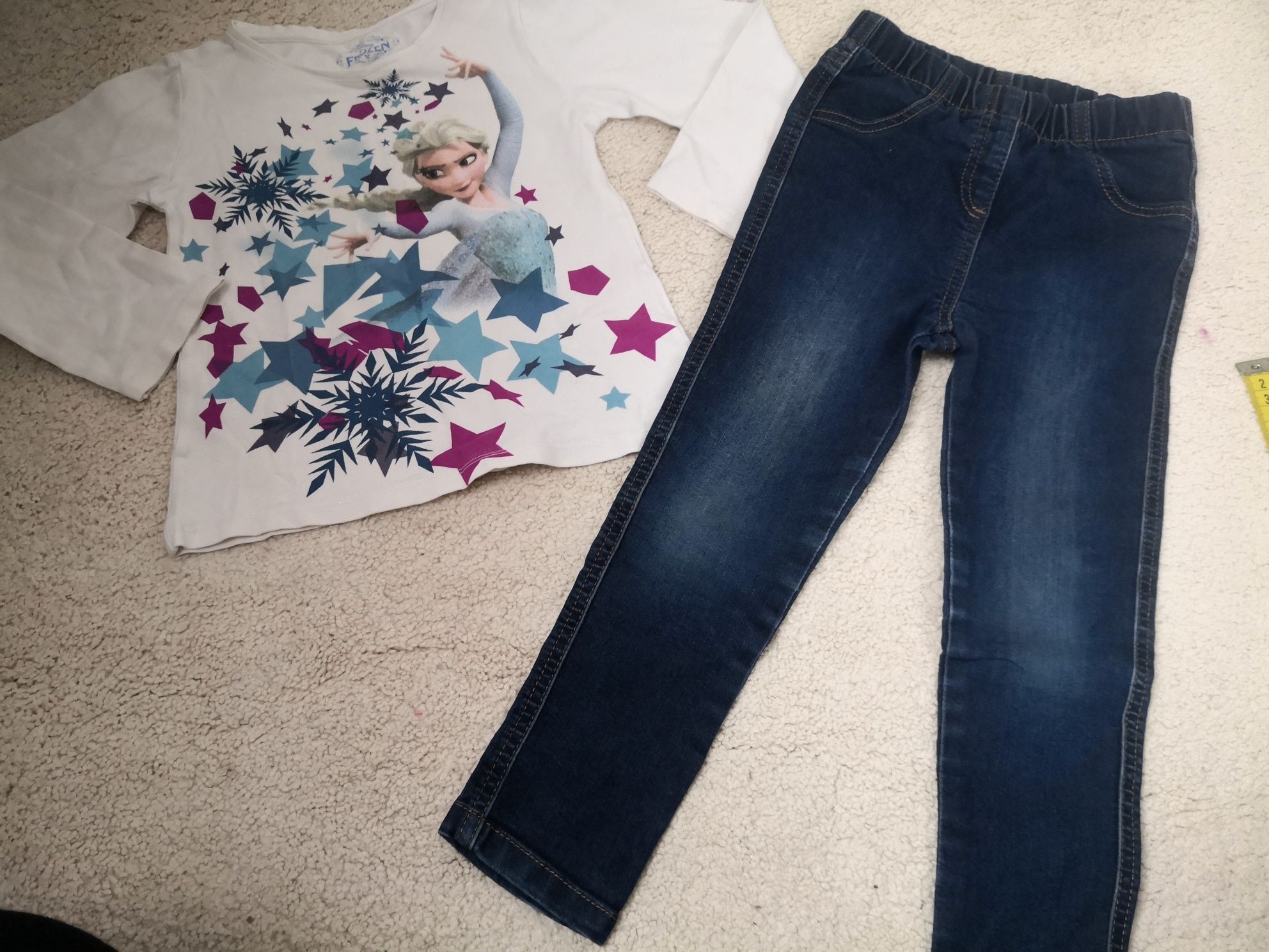 Комплект джинси і реглан frozen Ельза