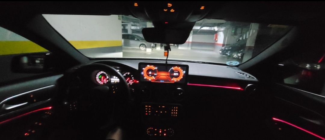 Radio Android 12,3" Mercedes Benz Classe C (2015 a 2018) + CPU snap