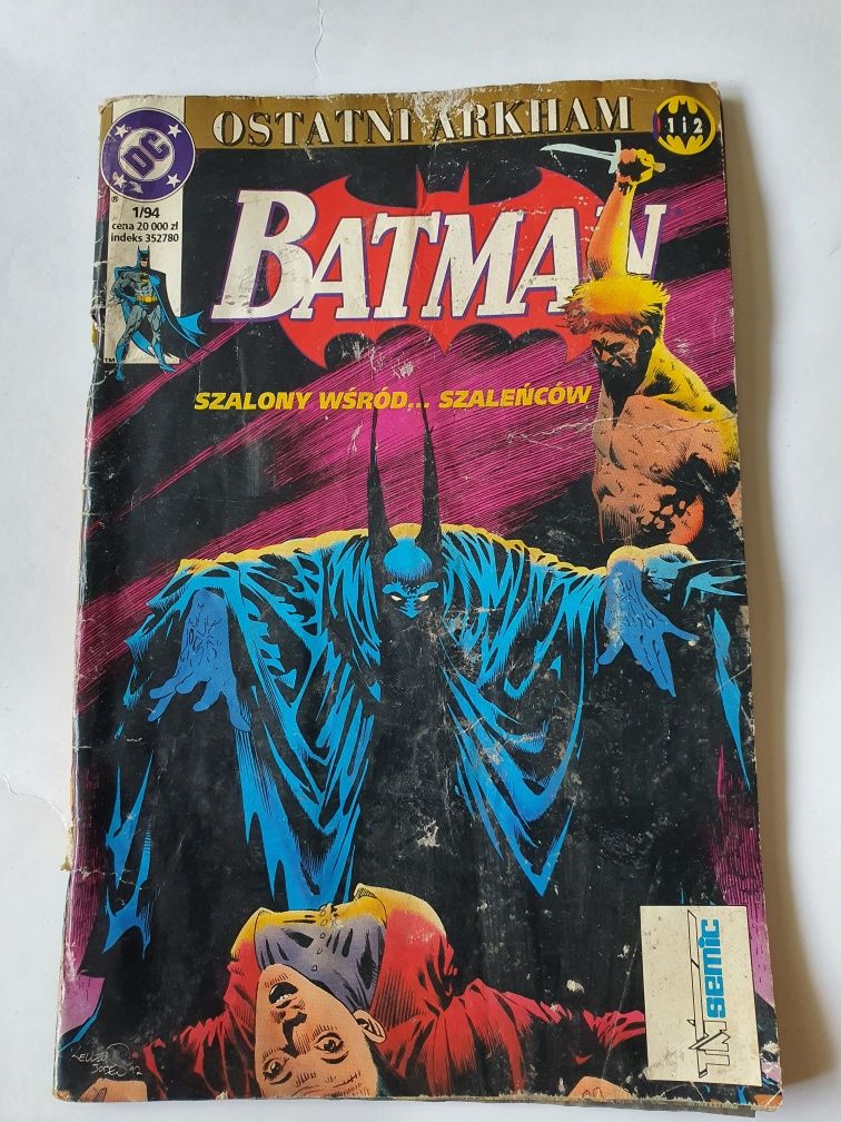 Batman Ostatni Arkham 1i2 komiks