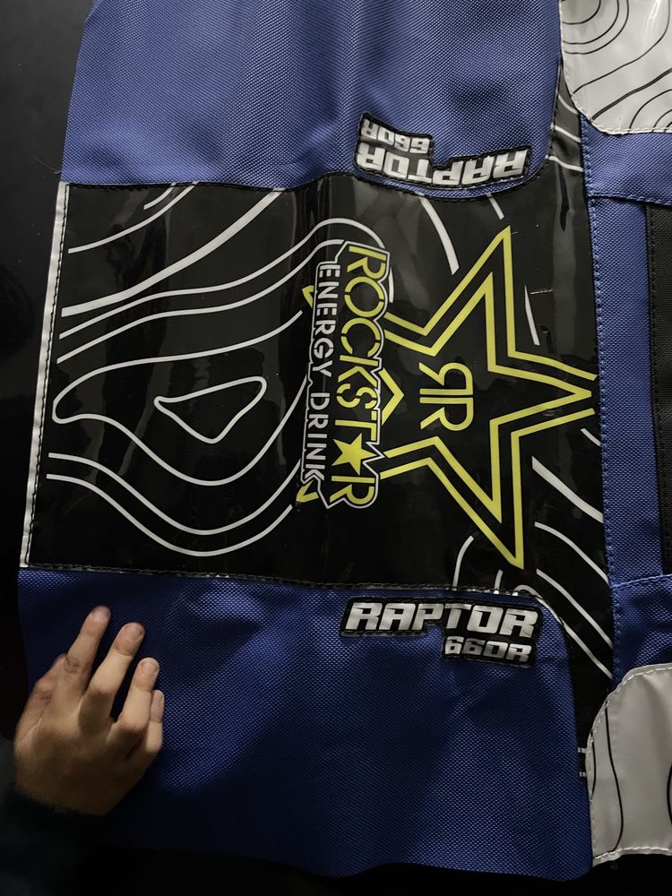 Capa de banco raptor 660