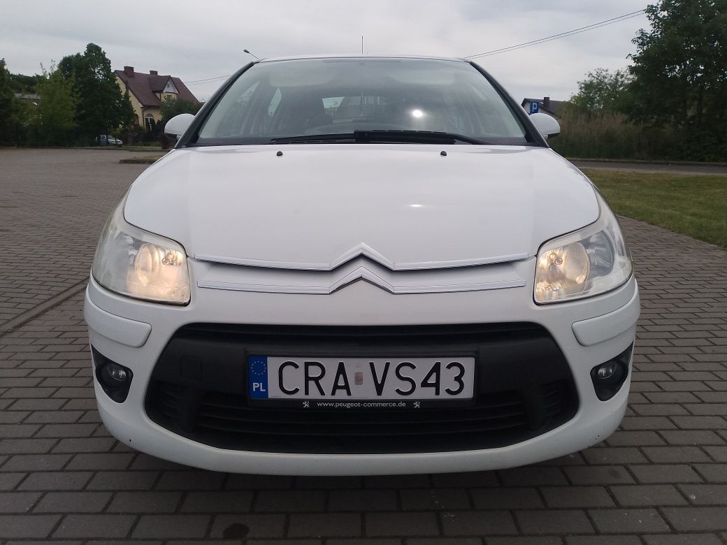 Citroën C4 2009r 1.6 benzyna. Zarejestrowany