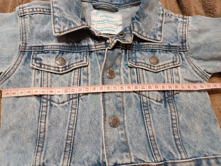 Джинсова куртка/джинсівка для дівчинки 6-9 міс Primark