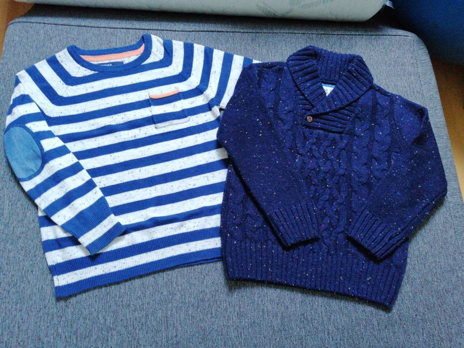 Sweterki bluzki spodnie bluzy 116