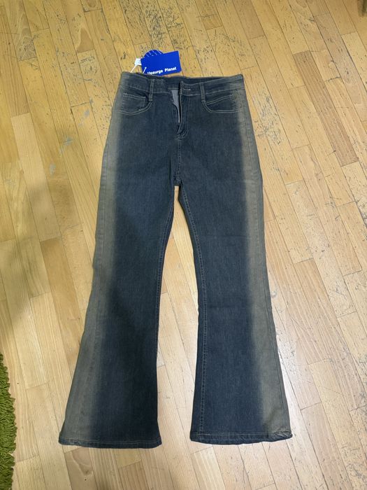 джинсы клёш flared флейрд bootcut