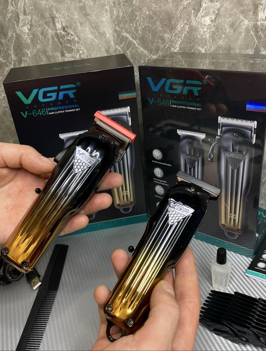 VGR V-646 | Професійна машинка для стрижки та триммер 2 в 1