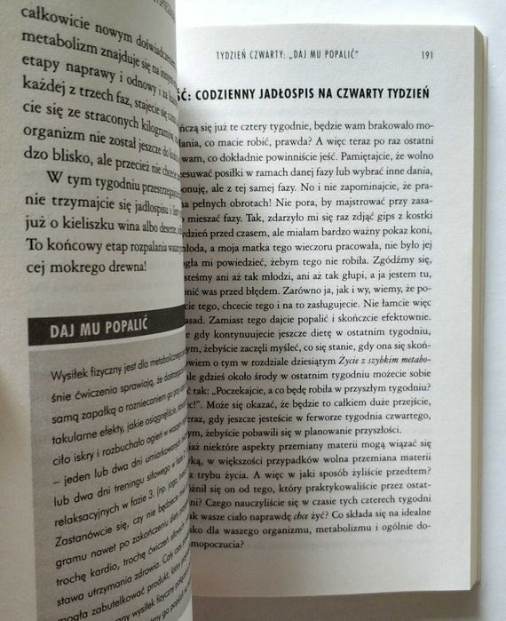 Dieta przyspieszająca METABOLIZM, Haylie Pomroy, HIT!