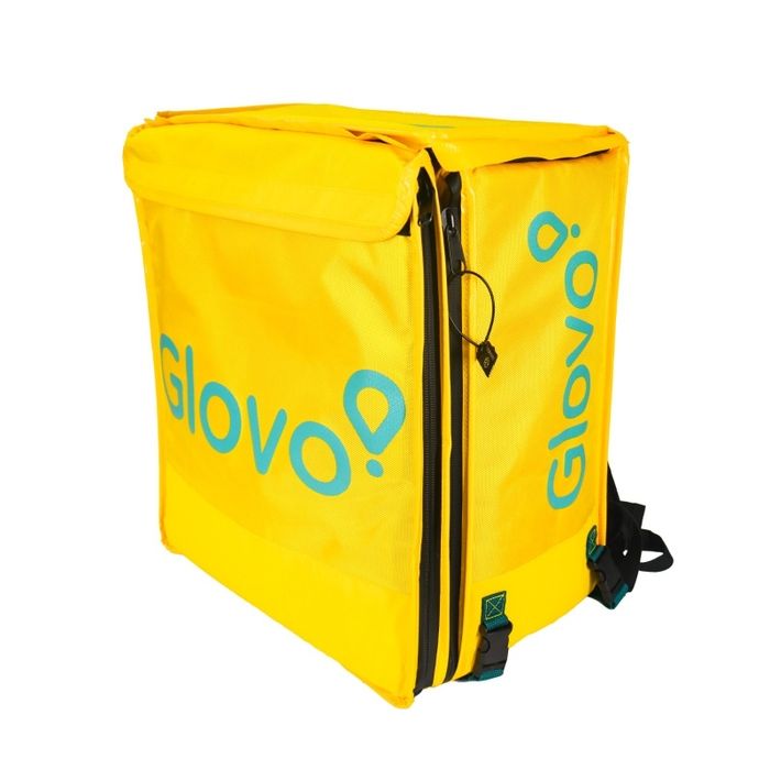 Mochila glovo.