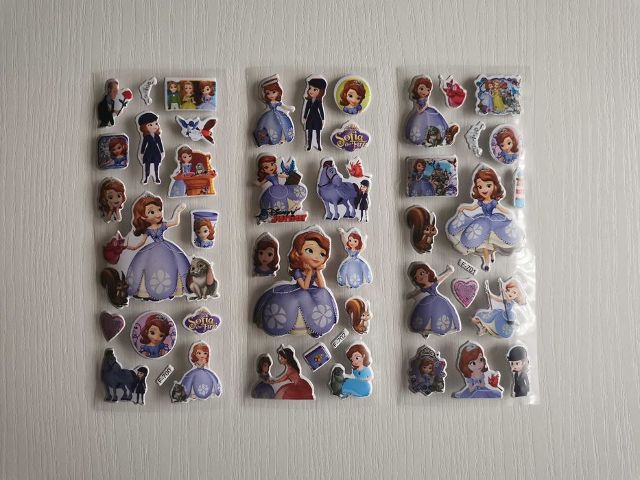 Naklejki Jej Wysokość Zosia, Sofia the First