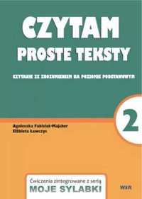 Moje sylabki - Czytam proste teksty cz.2 - Agnieszka Fabisiak-Majcher