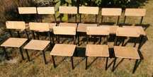 Krzesełka dla dzieci drewniane 11 sztuk