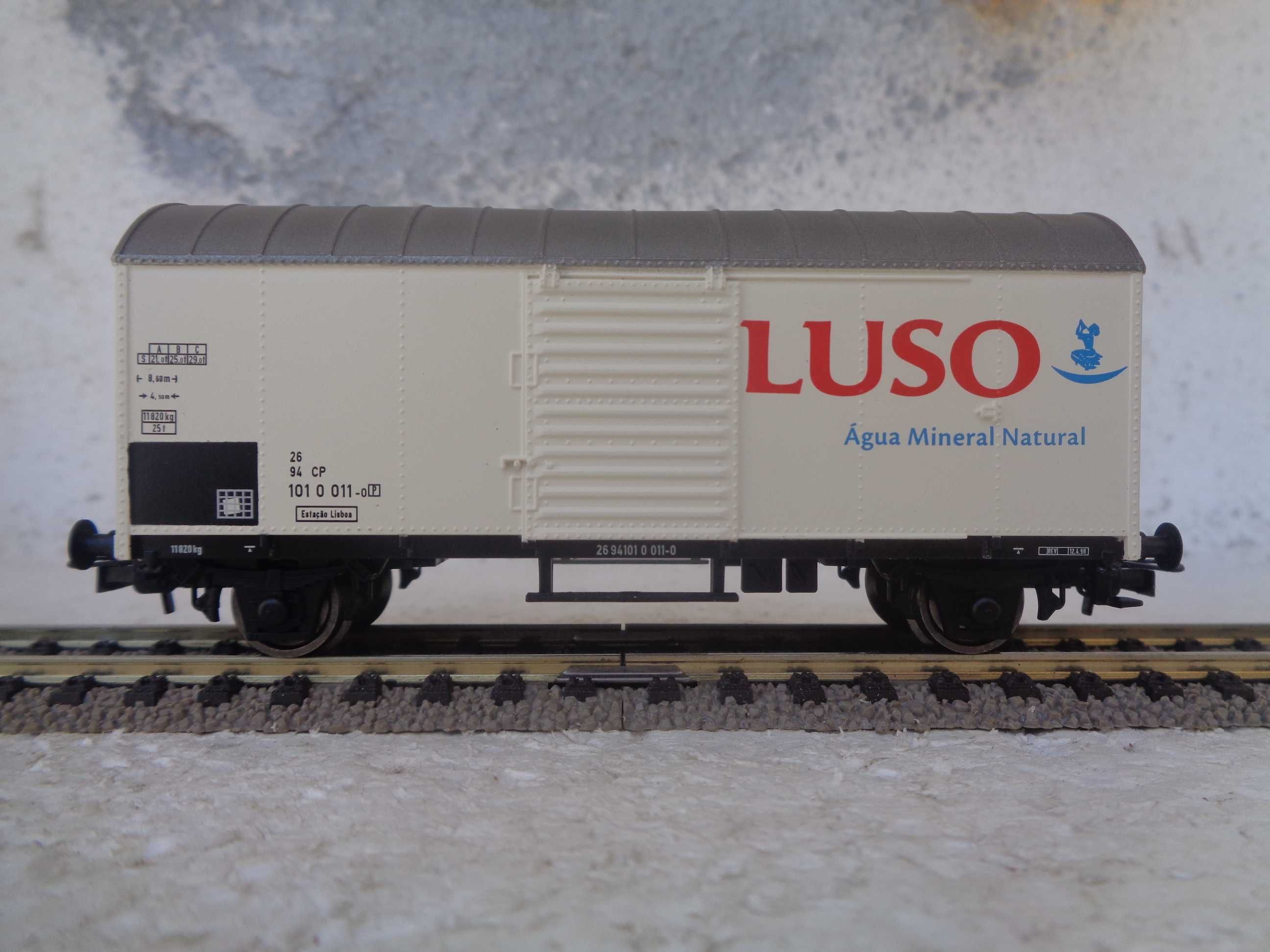 1:87 Liliput CP LUSO carruagem mercadorias Refª L222701