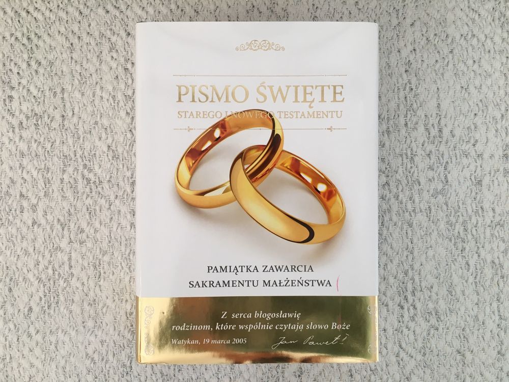 Biblia Pismo Święte Starego i Nowego Testamentu