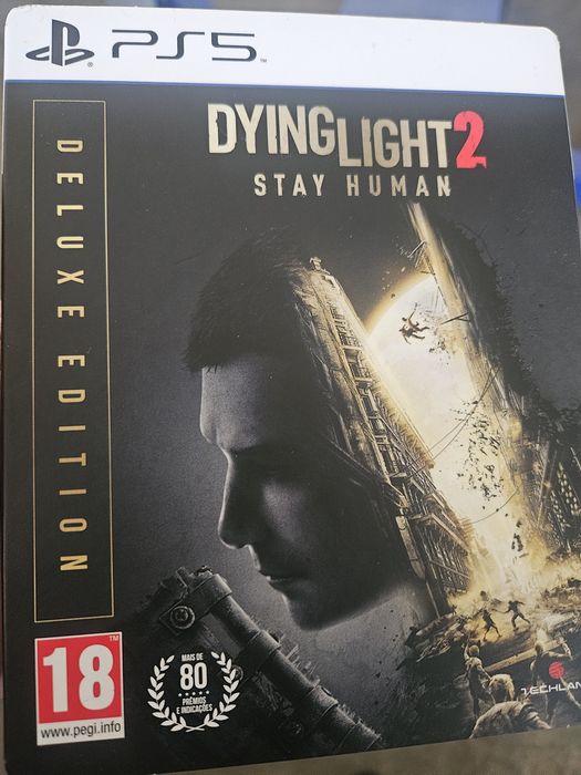 Jogo playstation 5 dying light 2 caixa metálica