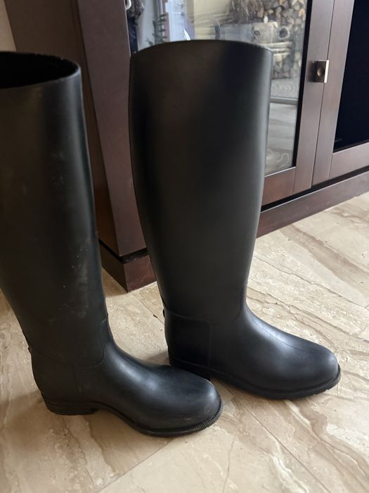 Oficerki jezdzieckie gumowe