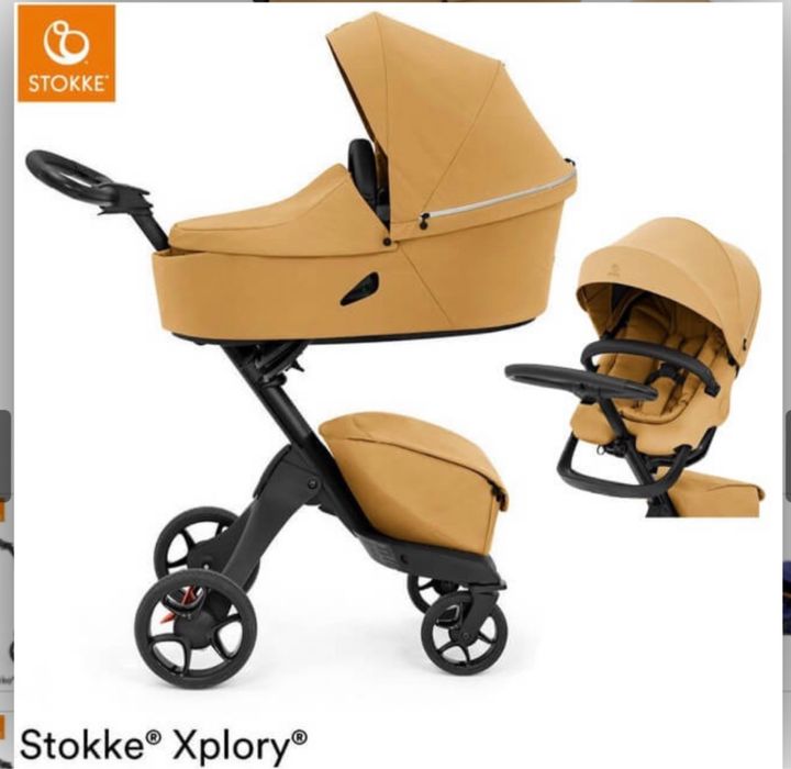 Stokke xplory v6 2w1 + fotelik + dodatki
