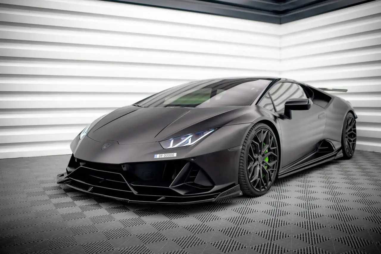 Накладки під пороги Lamborghini Huracan EVO тюнінг обвіс леза