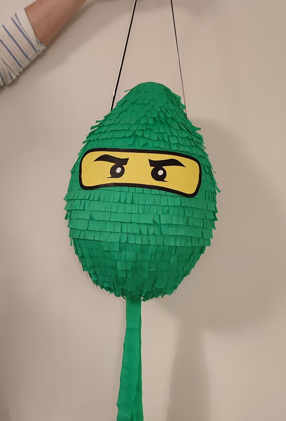 Piniata LEGO ninjago zielona