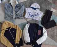 kurtka zimowa bejo primark minoti 4f bluza reserved spodnie nike 146