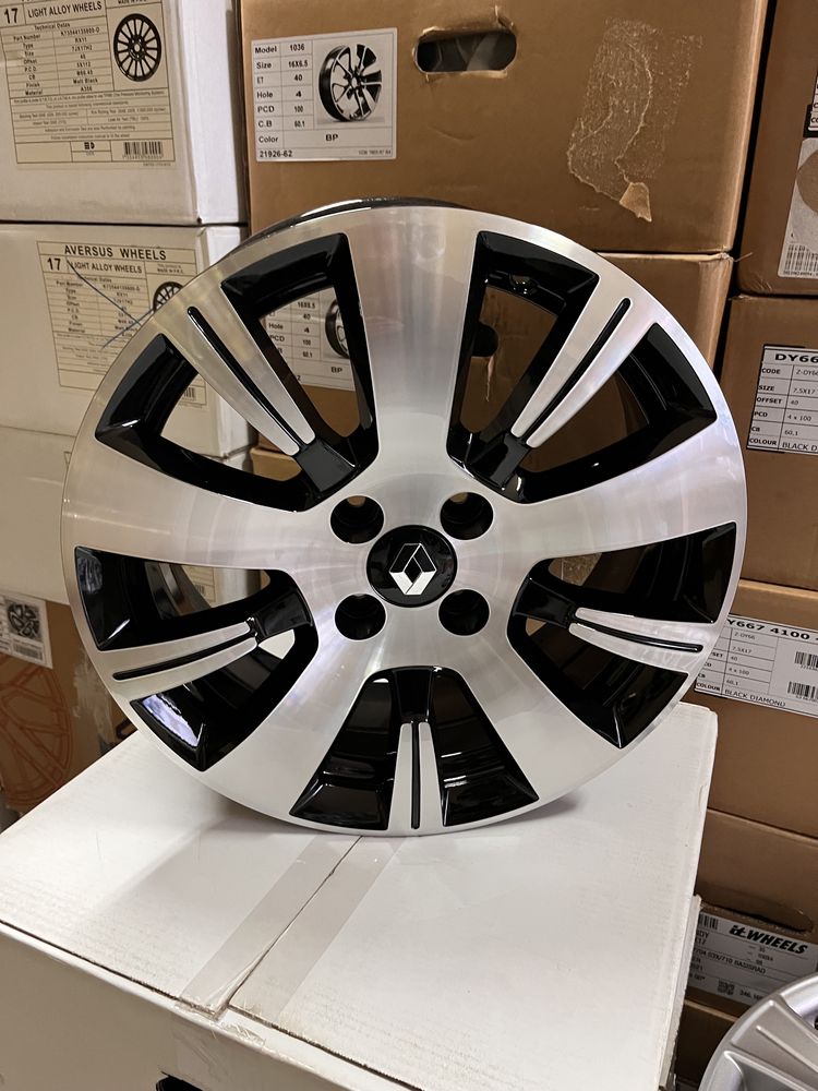 Jantes 16” 4x100 originais Renault Captur Clio Zoe Dacia Nissan Toyota Opel