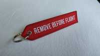 Brelok lotniczy przywieszka Remove Before Flight