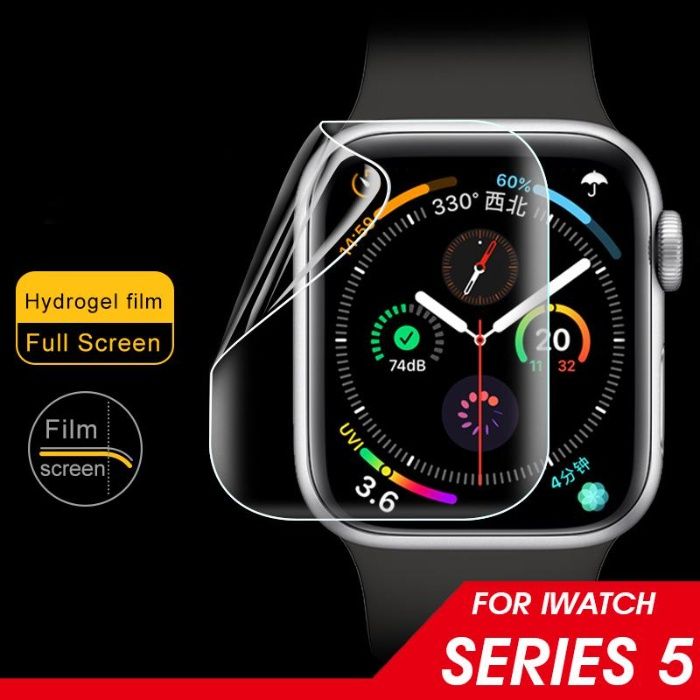 гидрогелевая пленка стекло Apple Watch SE 38 42 40 44 41 45 46 49