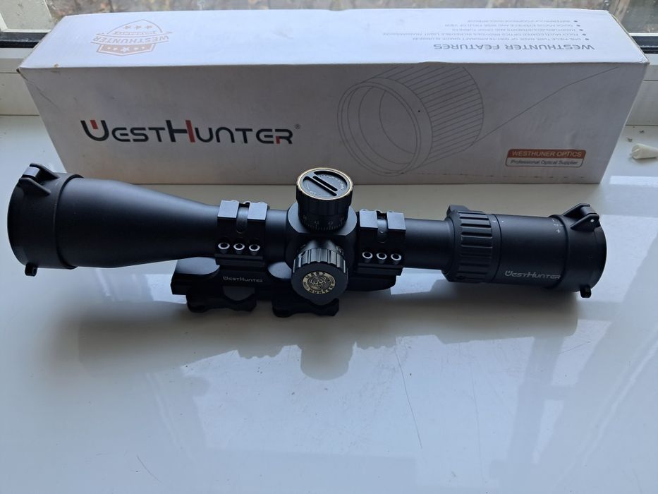 Прицел WestHunter HD 4-16X44 FFP (без быстросъёма)
