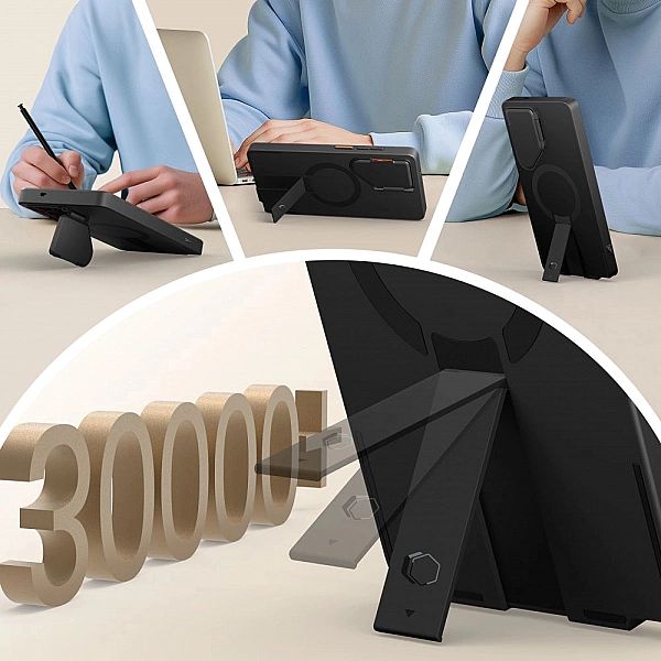 Tech Protect Kevlar Aura Magsafe Galaxy S25 Ultra Black/Orange