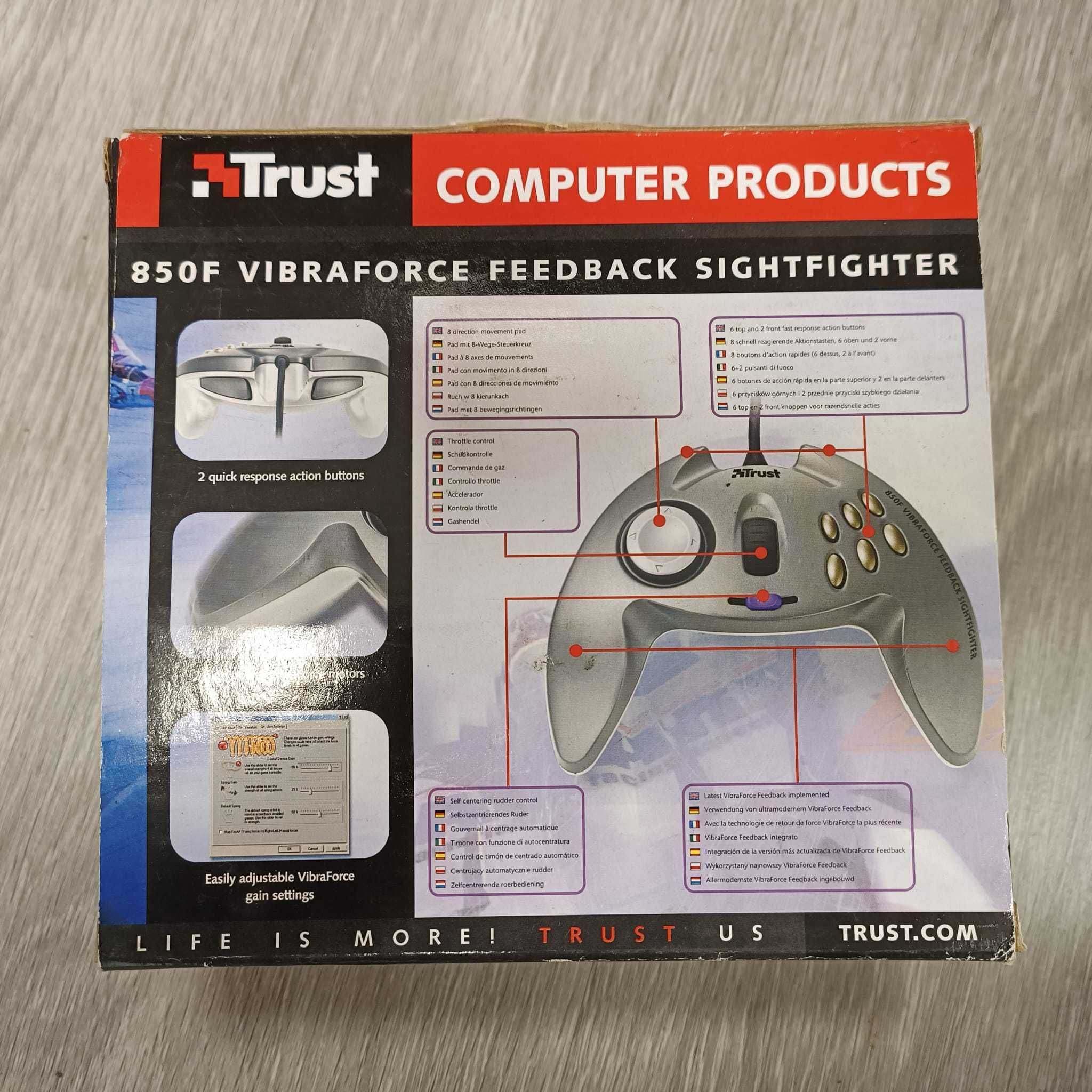 Trust VibraForce Feedback Sight Fighter 850F Gamepad
