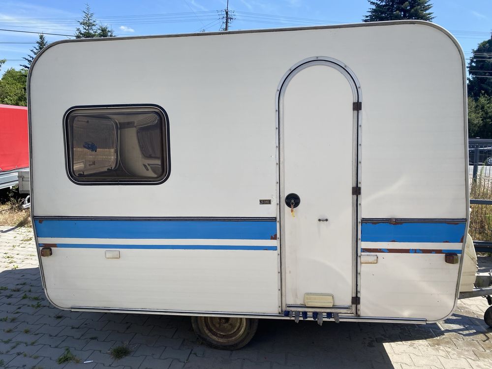 Przyczepa Kempingowa Digue 310 Stacjonarna na działke budowe